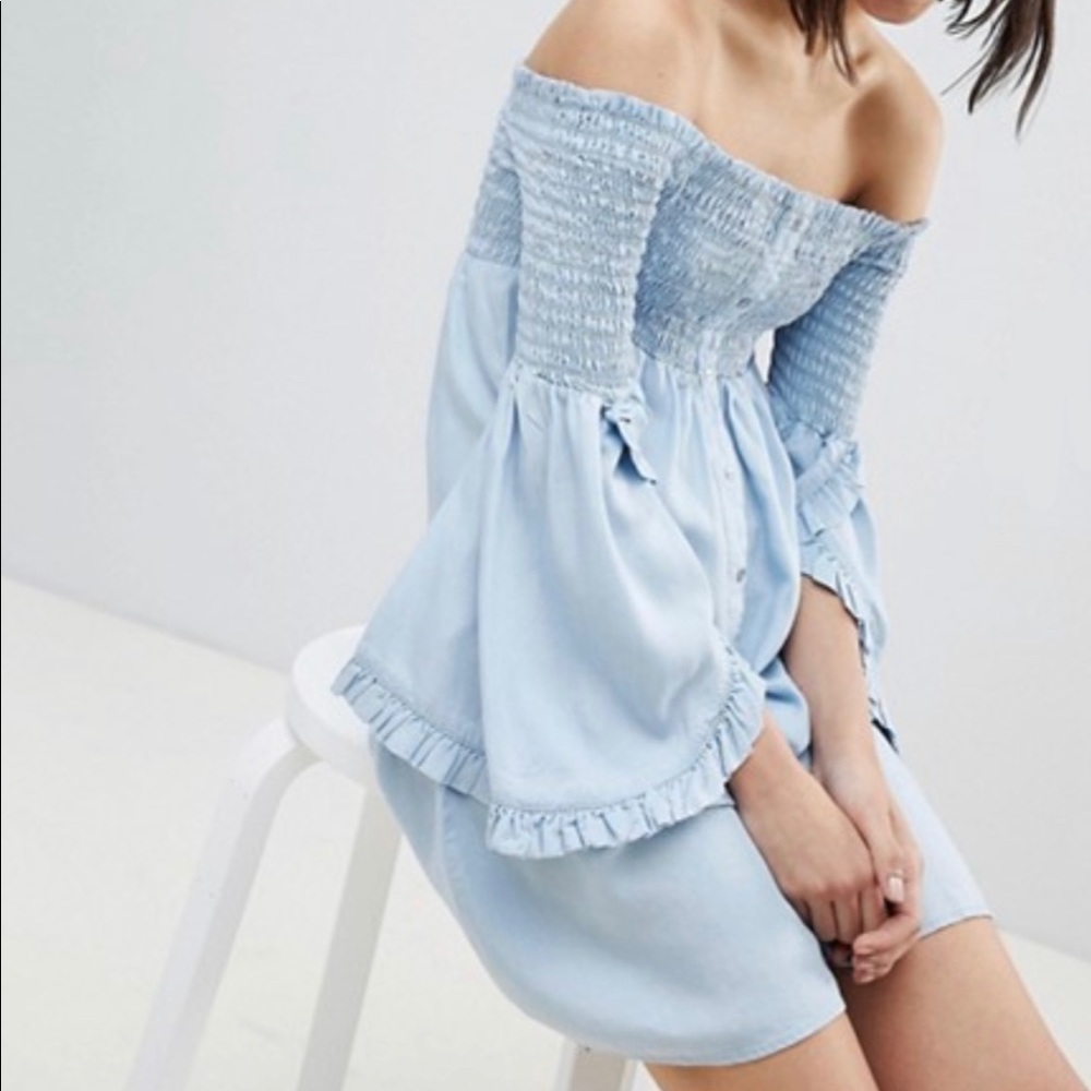 NEW Off The Shoulder Swing Dress
